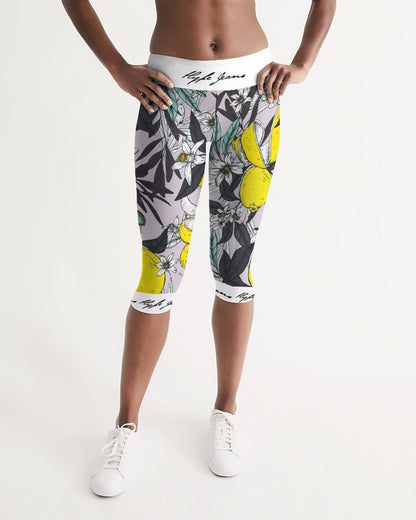 Hype Jeans Company Summer forest  Women's Mid-Rise Capri