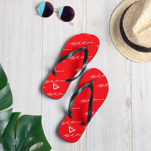 Hype Jeans Flip-Flops Red - Hype Jeans Company - Hype Jeans