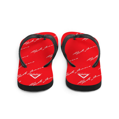 Hype Jeans Flip-Flops Red - Hype Jeans Company - Hype Jeans