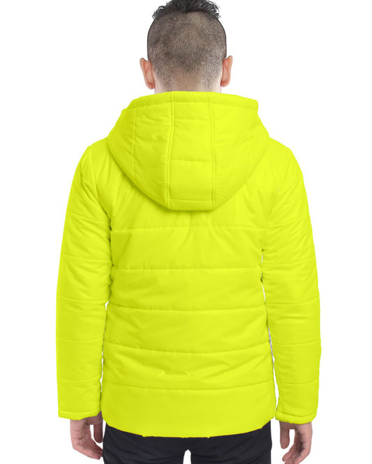 Hype Jeans Company Men's Hooded Puffer Jacket yellow - Hype Jeans Company - Hype Jeans 