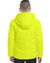 Hype Jeans Company Men's Hooded Puffer Jacket yellow