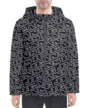 Hype Jeans Company Men's Hooded Puffer Jacket Black